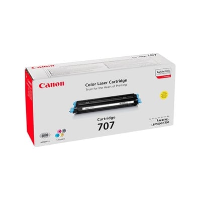 Toner Original Canon 707 (9421A004) Amarelo
