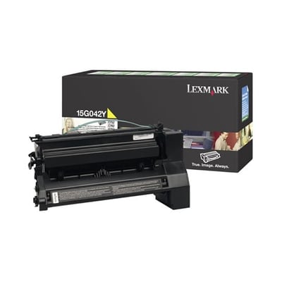 Toner Original Lexmark C752 Amarelo Alta Cap.