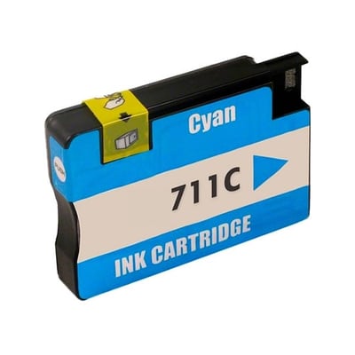 Tinteiro Compatível HP 711 Ciano