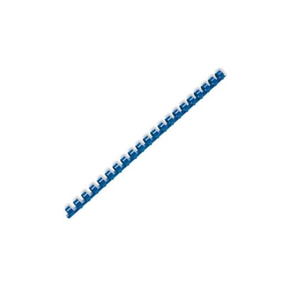 Anillas de PVC para encuadernar 25mm 240hojas 50un Azul