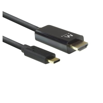 Cabo para Monitor USB Type-C (macho) para HDMI (macho) 2 metros