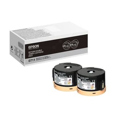 Toner Original Epson Aculaser M200 Preto Pack 2
