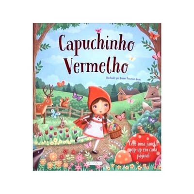 Livros Infantis - Pop-up Capuchinho Vermelho
