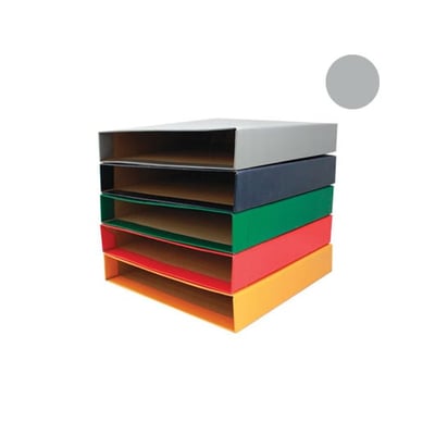 Caja de Cartón p/Carpeta 310x290 L60 Gris 10un
