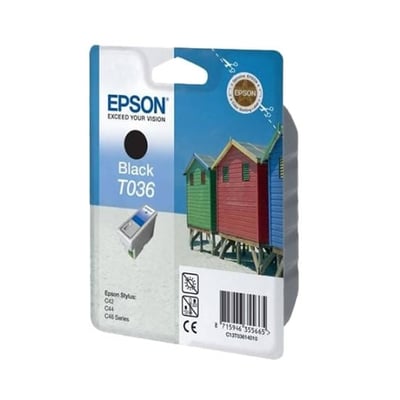 Cartucho de tinta Original Epson T036 Negro
