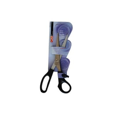 Tijeras con Mango de Plástico 21cm - Negro