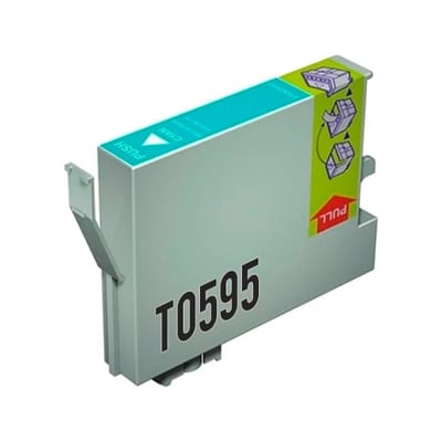 Tinteiro Compatível Epson T0595 Ciano Claro
