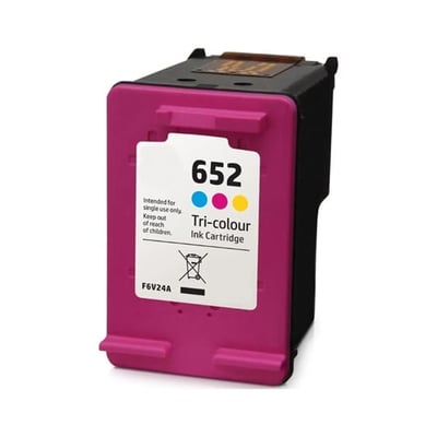 Cartucho de tinta reciclado HP 652 color