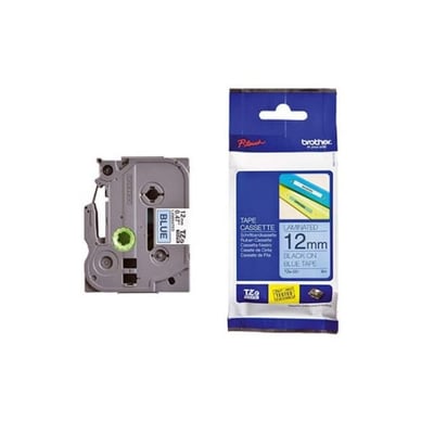 Fita Original Brother TZE531 Azul/Preto 12mm