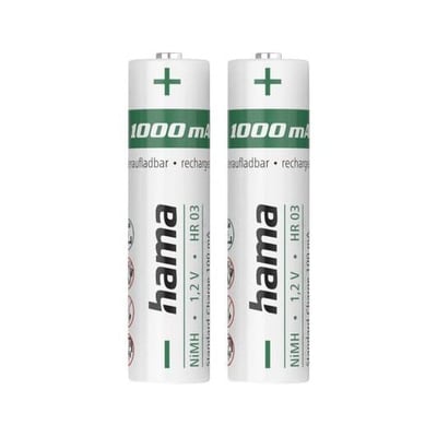 Baterías Recargables Hama AAA 1.2V 1000mAh