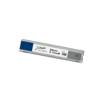 Minas Scriva 0,7 HB Pack 12 Tubos