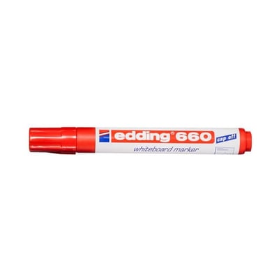 Marcador de Pizarra Edding 660 Rojo - 10un