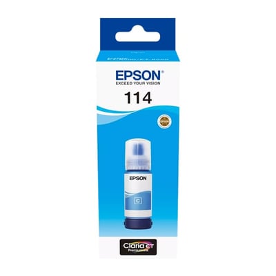 Tinteiro Original Epson EcoTank 114 Ciano