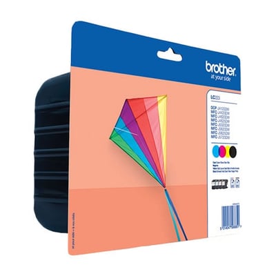 Tinteiro Original Brother LC223 Pack 4