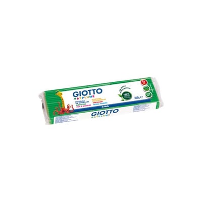 Plasticina Giotto Patplume 350gr - Verde Claro