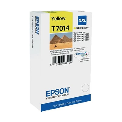 Cartucho de tinta Epson T7014 de alta capacidad Amarillo