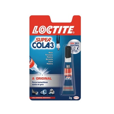 Loctite Super Glue 3 Original - Blister 3gr