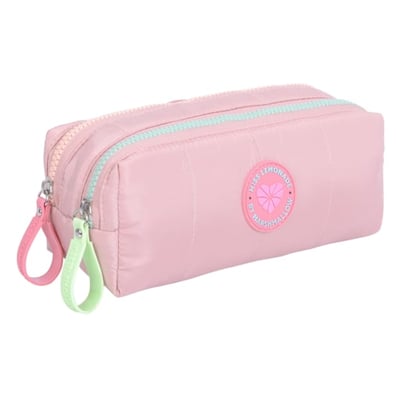 Estojo Miss Lemonade Bloomy Pink Duplo