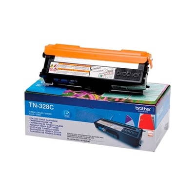 Toner Original Brother TN-328 Alta Cap. Azul