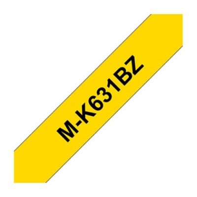 Fita Grav. Orig. Brother 12mmx8mt Amarelo/Preto NL