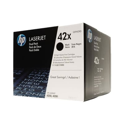 Toner Original HP Q5942XD Pack 2