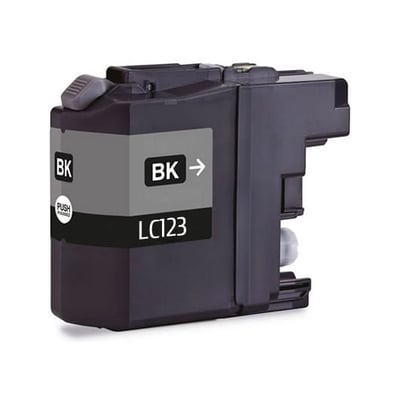 Tinteiro Compatível Brother LC123 Preto Versão 3