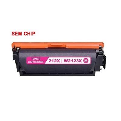 Toner Compatível HP 212X Magenta Sem Chip