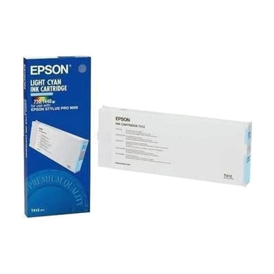 Cartucho de tinta Original Epson T412 Cian claro