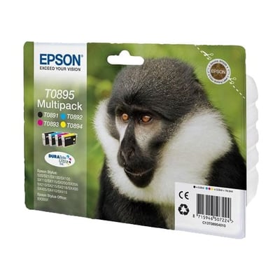 Cartucho de tinta Original Epson T0895 Pack 4 Colores