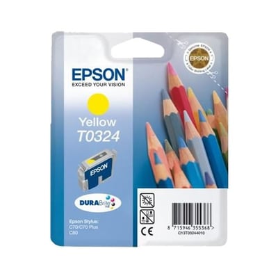 Cartucho de tinta Original Epson T0324 Amarillo