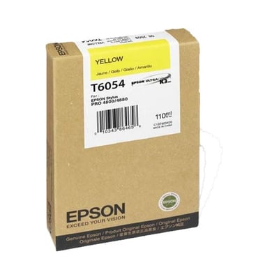 Cartucho de tinta Original Epson T6054 Amarillo