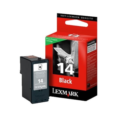 Cartucho de tinta Original Lexmark 14 (18C2090E) Negro
