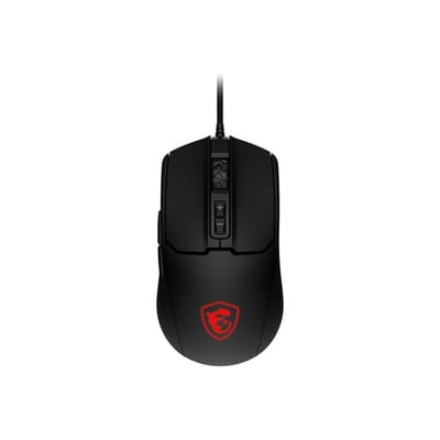 Rato MSI Forge GM100 RGB USB-A 6400 DPI Preto