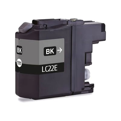 Tinteiro Compatível Brother LC22E Preto