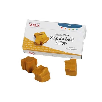 Stick Original Xerox Phaser 8400 Amarelo 3un
