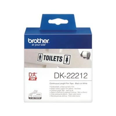 Cinta Orig. Brother Película Cont. 62mmx15,24m Blanco