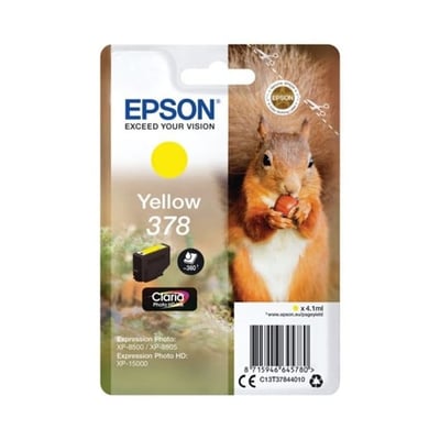 Cartucho de tinta Original Epson 378 Amarillo