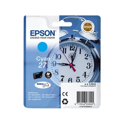 Cartucho de tinta Original Epson 27 Cian