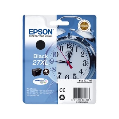 Cartucho de tinta Original Epson 27 XL Negro