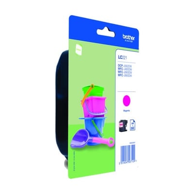Cartucho de tinta Original Brother LC221 Magenta