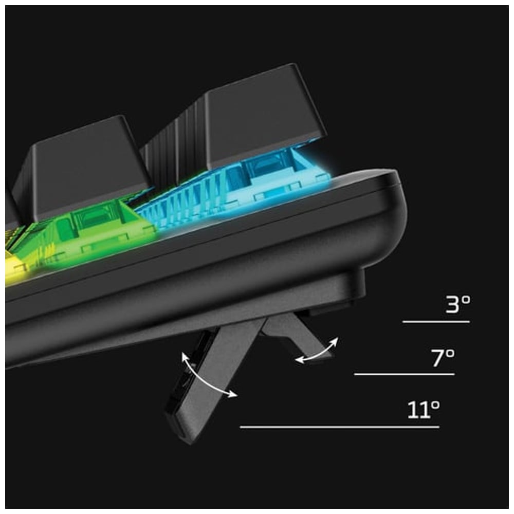 Teclado mecânico de gaming HyperX Alloy Origins PBT HX Red