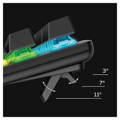 Teclado mecânico de gaming HyperX Alloy Origins PBT HX Red