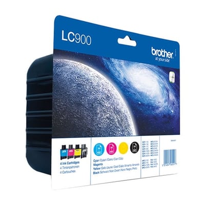 Cartucho de tinta Original Brother LC900 Pack 4 Colores