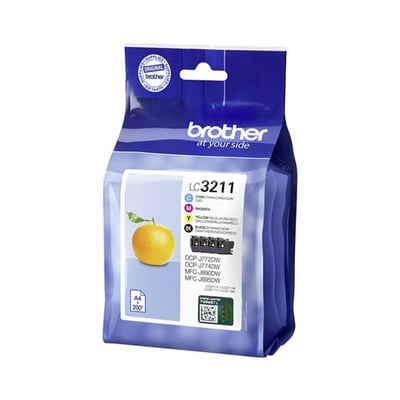 Cartucho de tinta Original Brother LC3211 Pack 4 colores