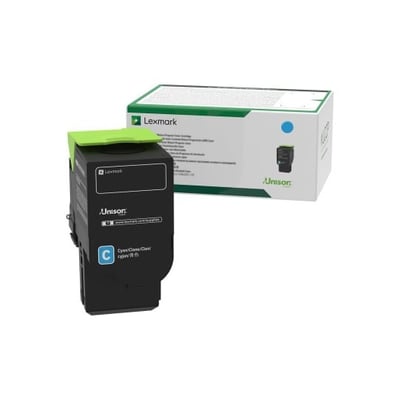 Toner Original Lexmark CX625 Alta Cap. Ciano
