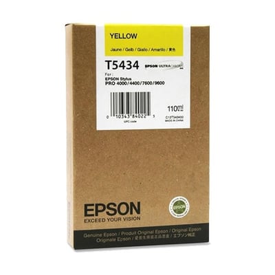 Cartucho de tinta Original Epson T5434 Amarillo