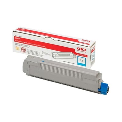 Toner Original OKI C8600n Ciano