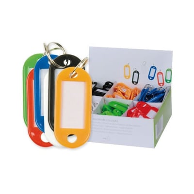 Llavero de colores surtidos Pack 100un