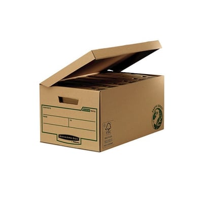 Caja Archivo Cartón p/ 6cx. archivo 293x390x560mm