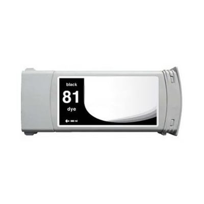 Tinteiro Compatível HP 81 (C4930A) Preto